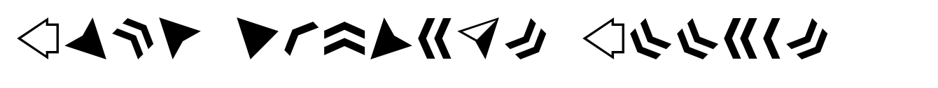 Acta Symbols Arrows